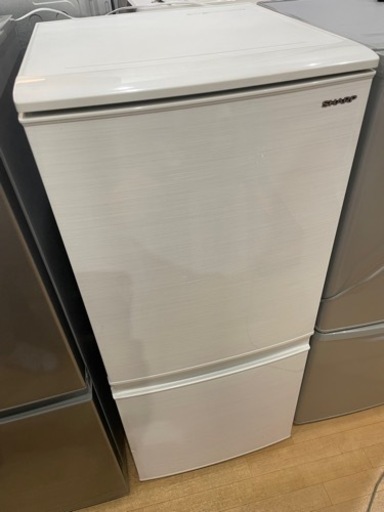 【2】SHARP 2019年製 冷蔵庫 137L SJ-D14F-W 0716-30
