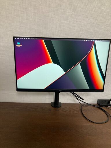 LG FHD 23.8インチディスプレイモニター+ディスプレイアーム 24MP450