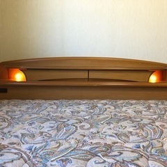 【美品】【最終値下げ】【発送限定】フランスベッド ラルフ 04C 棚、収納付き