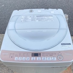 2021年製　SHARP 洗濯機　7kg