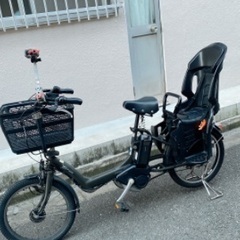 ブリヂストン子供乗せ自転車　