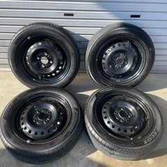 サマータイヤ　軽自動車用　鉄チンホイール　155/65R14 Y...