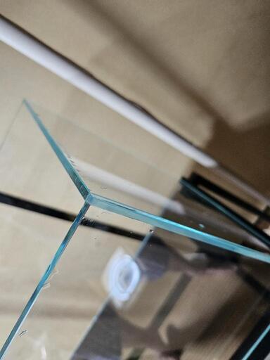 姫路市引き取り ADAキューブガーデン60cm 欠けなし？GEX水槽台 自作