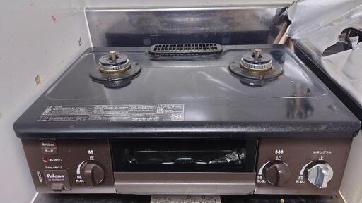 Rinnai 都市ガス用 ガスコンロ KGM640CTBEL 2018年製