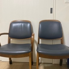 椅子2脚(SHIRAKAWA) 