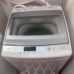 AQUA 洗濯機　7kg 