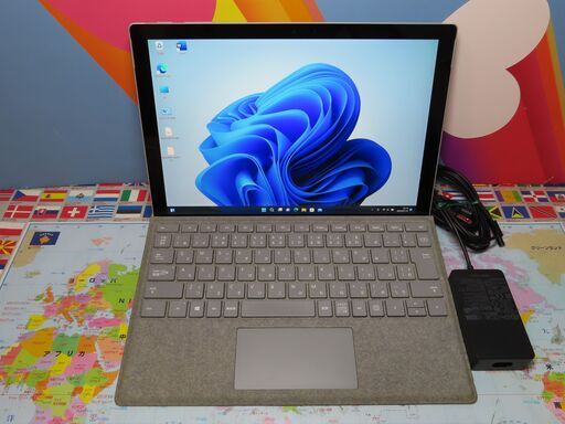JC04213 マイクロソフト Surface Pro5 1796 Win11 キーボード 良品 office
