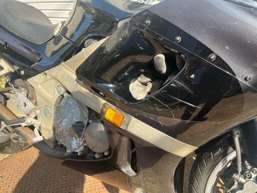 カワサキ ZZ-R400 1993年式 検なし ZX400N キャブ車 ブラック エンジン