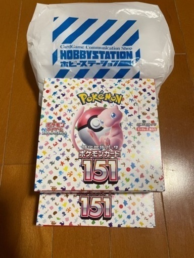 新品未開封ポケモンカード151 2BOX