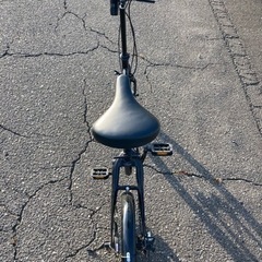 美品折りたたみ自転車^ - ^室内保管ほとんど使ってません！