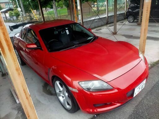 オイルペイント 車検1年半! 9万km! マツダ RX-8 タイプS 6速 MT
