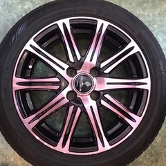 work プロミッシング　15インチ　+40　5.5J　限定モデル　4本　美品　タイヤ付き純正　ルーミー　トール　タンク　
