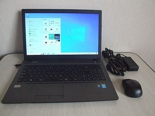 高速SSD240GB搭載 第四世代 Core i7-4500u 　マウスコンピューターO'ZZIO W552SU2　ノートパソコン　(4091）