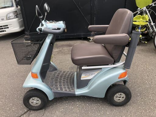 苫小牧発 動作品 SUZUKI セニアカー ライトブルー スズキ 自社配送有り