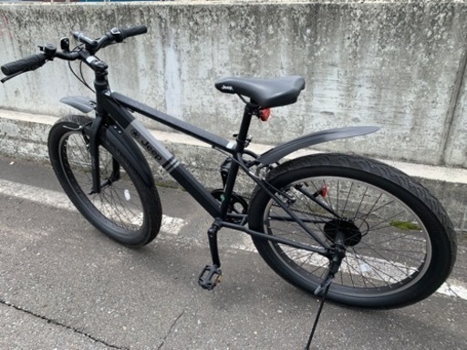 JEEP「ジープ」セミファットマウンテンバイク26インチ 泥除け装備