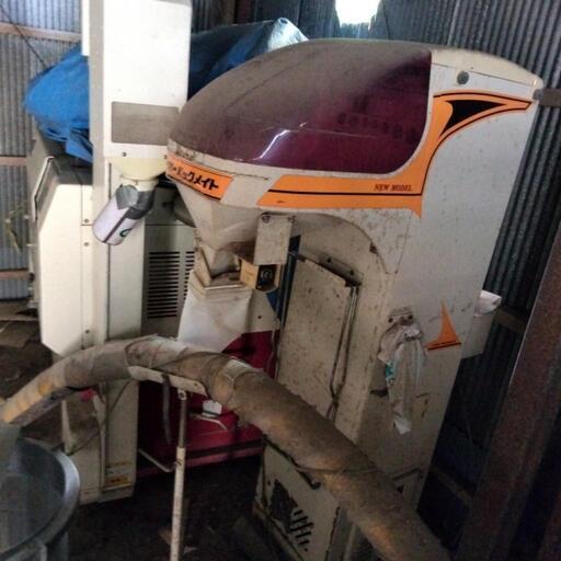 米スリ、選別、測り機