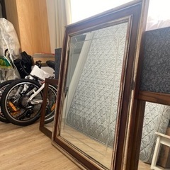 大型　鏡　アンティーク/ビンテージ