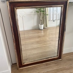 大型　鏡　アンティーク/ビンテージ