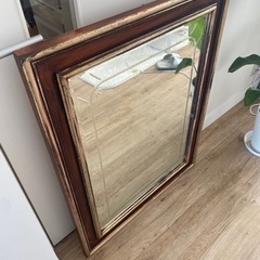 大型　鏡　アンティーク/ビンテージ