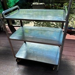 ステンレス製　台車　3段