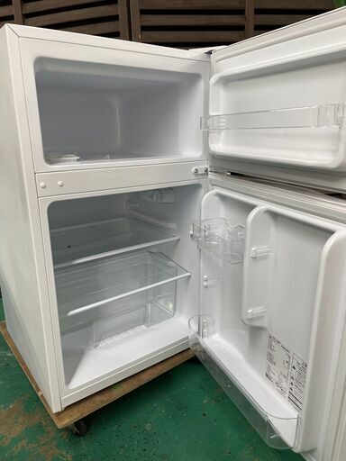 A3336　maxzen　2019年製　冷凍冷蔵庫　2ドア　家電　一人暮らし　単身赴任　【美品】