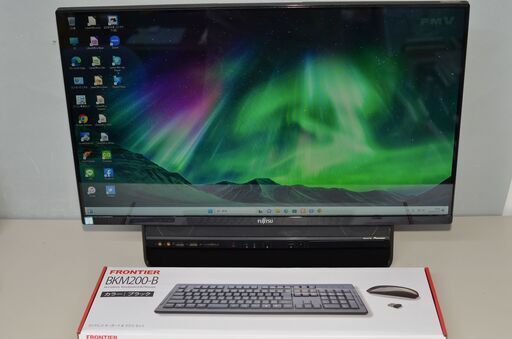 中古一体型パソコン 最新Windows11+office 富士通 FH90/A3 core i7-6700HQ/爆速SSD512GB+HDD3TB/メモリ8GB/ブルーレイ/27インチ/テレビ機能