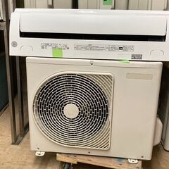 K04358　東芝　中古エアコン　主に6畳用　冷房能力　2.2KW ／ 暖房能力　2.2KW