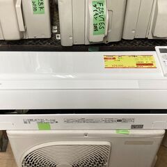 K04358　東芝　中古エアコン　主に6畳用　冷房能力　2.2KW ／ 暖房能力　2.2KW