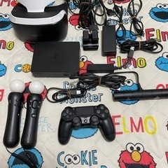 PSVR & ps4コントローラー & ムーブモーションコントローラー