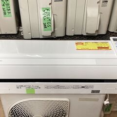 K04360　東芝　中古エアコン　主に6畳用　冷房能力　2.2KW ／ 暖房能力　2.2KW