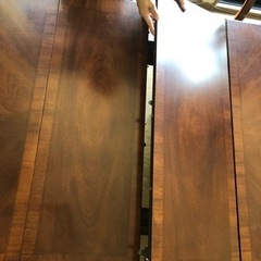 ダイニングテーブルとチェア6脚セット 伸長式エクステンションテーブル