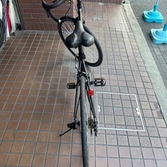 ★美品★　2×7speed補助ブレーキ付き　ブラック