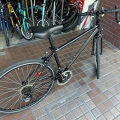 ★美品★　2×7speed補助ブレーキ付き　ブラック