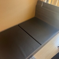 セミダブル　ベッド　フレーム　マットレス　セット　グランツ　日本製