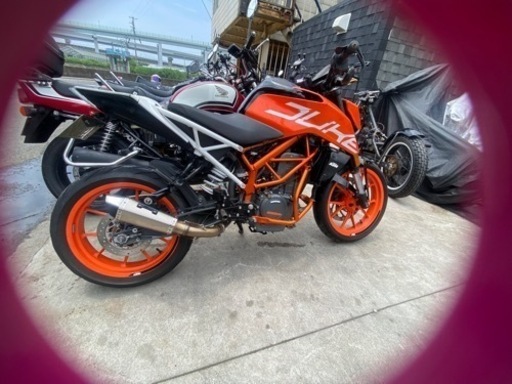 KTM250Duke改　　　交換可