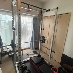 自宅ジムセット(パワーラック　or  ベンチプレスラック)