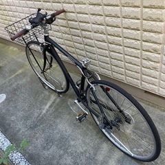 自転車　asahi WEEKENDBIKES 黒