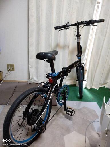 ライト10中古 RENAULT ルノー 折りたたみ自転車 ホワイト 小径 LIGHT10