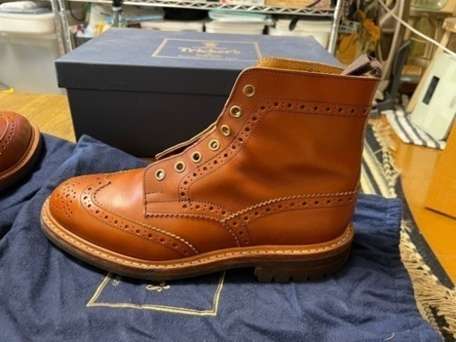 【美品】トリッカーズ　ブーツ　27.5センチ