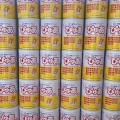 粉ミルク　ぴゅあ　大缶　空き缶
