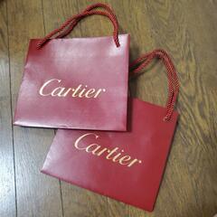 Cartier 紙袋。2セット