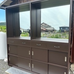 店舗用  ガラス棚