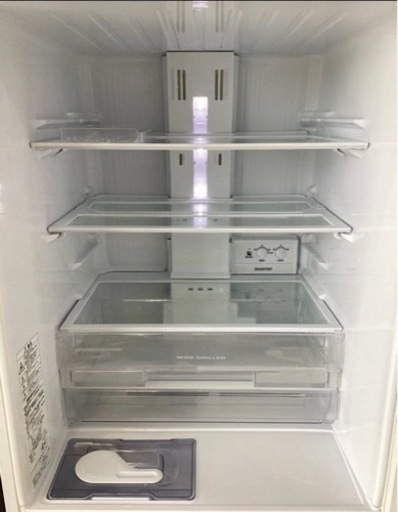 ＊【美品】MITSUBISHI ELECTRIC 三菱 ノンフロン冷凍冷蔵庫 2021年製 MR-C33F-W 330L ホワイト 右開き 動作品