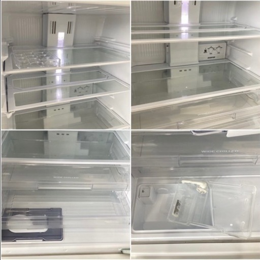 ＊【美品】MITSUBISHI ELECTRIC 三菱 ノンフロン冷凍冷蔵庫 2021年製 MR-C33F-W 330L ホワイト 右開き 動作品