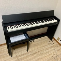 販売履歴 Roland F107 電子ピアノ 2022年製 イス...