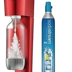 【sodastream】ソーダストリーム　新品　赤