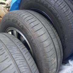 ダンロップタイヤ、ホイル 2020年製タイヤホイールセット205/65r15
