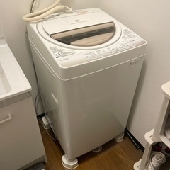 【洗濯機無料　2015年製】東芝　洗濯機6kg  AW-6G2
