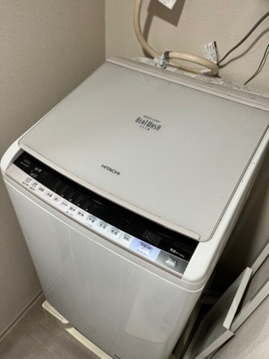 【値下げ】HITACHI 乾燥付き洗濯機全自動洗濯乾燥機 8kgビートウォッシュ BW-DV80A