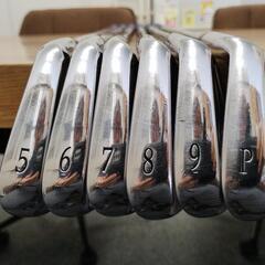 【期間限定販売】極上アイアン／ミズノMP-5／5i～PWの6本セット／マッスルバック／工房フルカスタム仕様／mp5